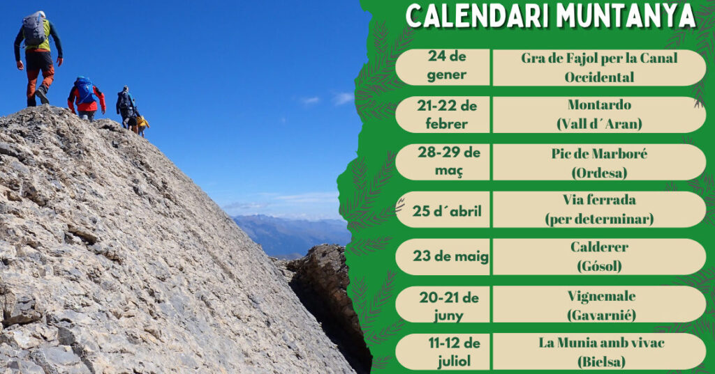 calendar muntanya